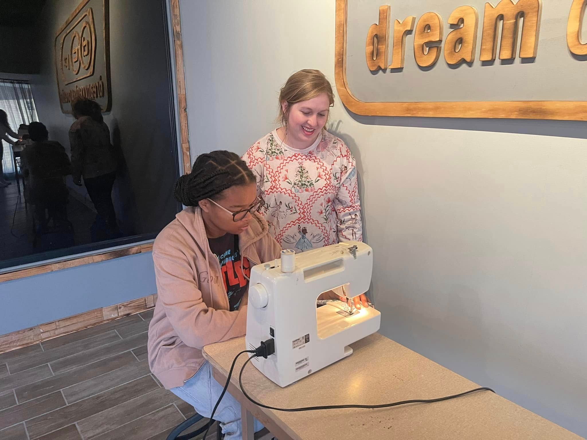 Stitch and Sew sewing program at Peoria Fashion Week Academy